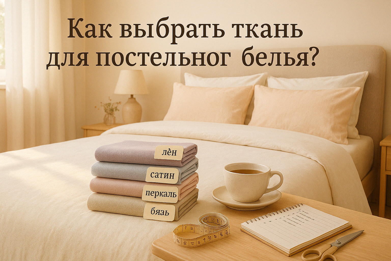 Как выбрать ткань для постельного белья